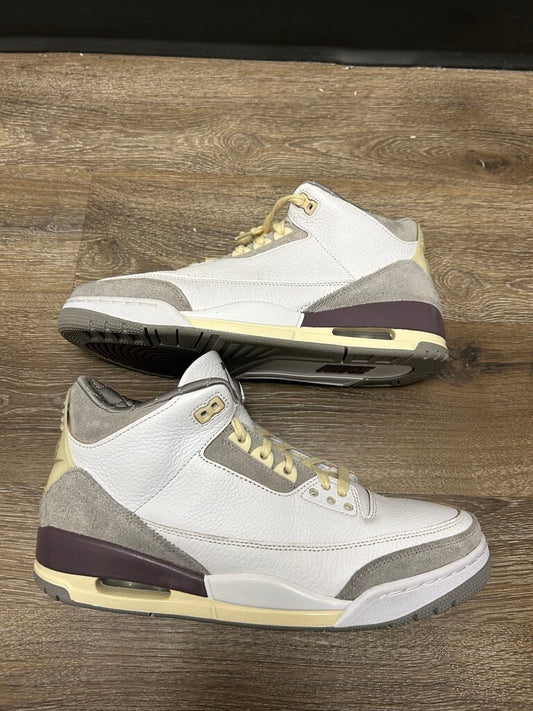 Preowned Jordan 3 A Ma Maniere White size 11.5(10)