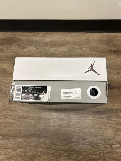 Preowned Jordan 3 A Ma Maniere White size 11.5(10)