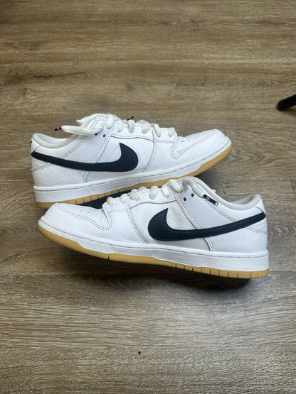 Preowned Nike SB White Gum Size 9.5