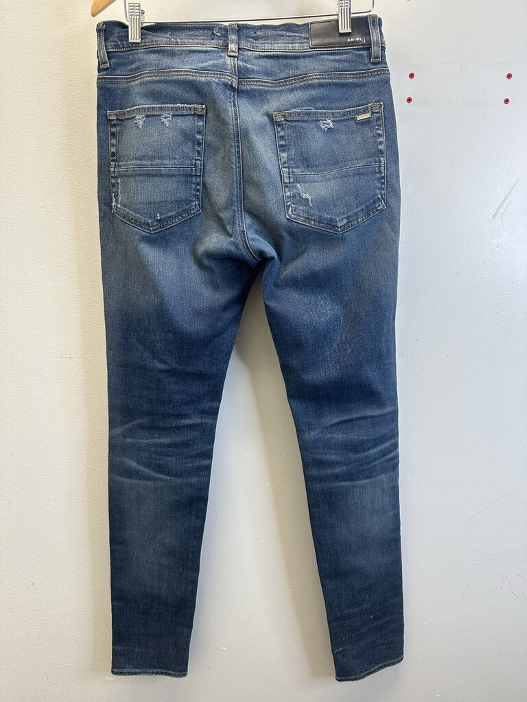 Preowned Amiri Stone Wash Denim sz.33