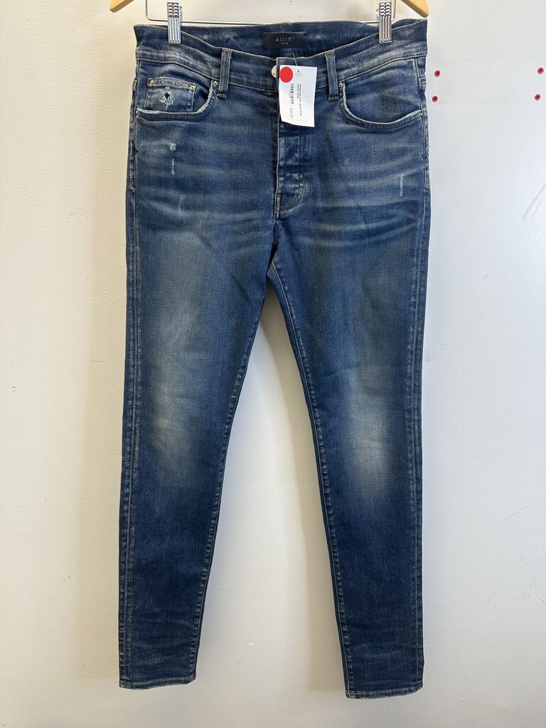 Preowned Amiri Stone Wash Denim sz.33