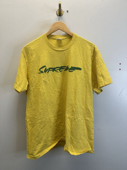 Preowned Supreme Yellow Green tee Size Medium