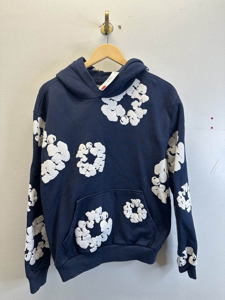 Preowned Denim Tears Hoodie Navy Hoodie sz.M