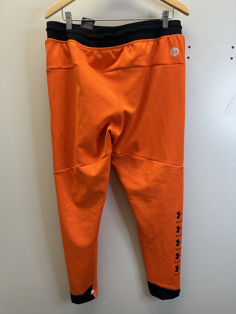 Preowned Palm Angels Underarmor Orange Set size XL