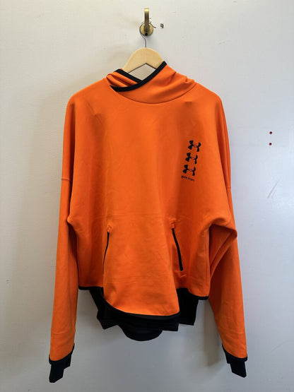 Preowned Palm Angels Underarmor Orange Set size XL