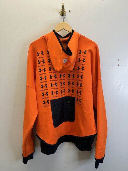 Preowned Palm Angels Underarmor Orange Set size XL