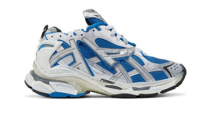 New Balenciaga Runner Blue White size 46