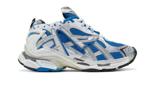 New Balenciaga Runner Blue White size 46