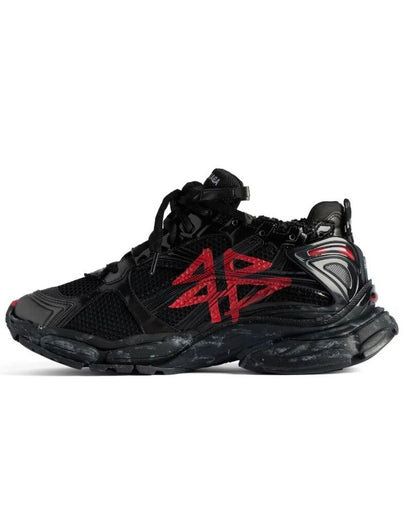 New Balenciaga Runner Black Red size 46