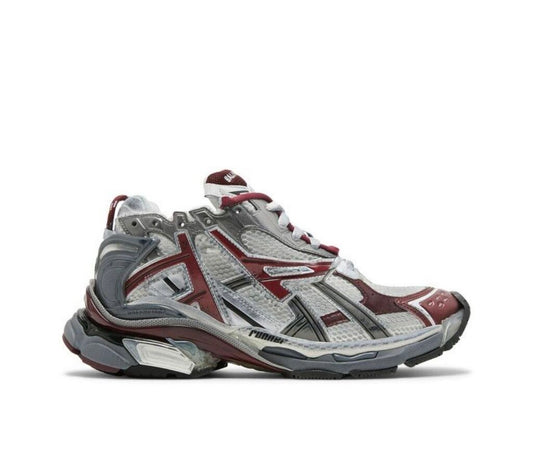 New Balenciaga Runner Burgundy White size 45