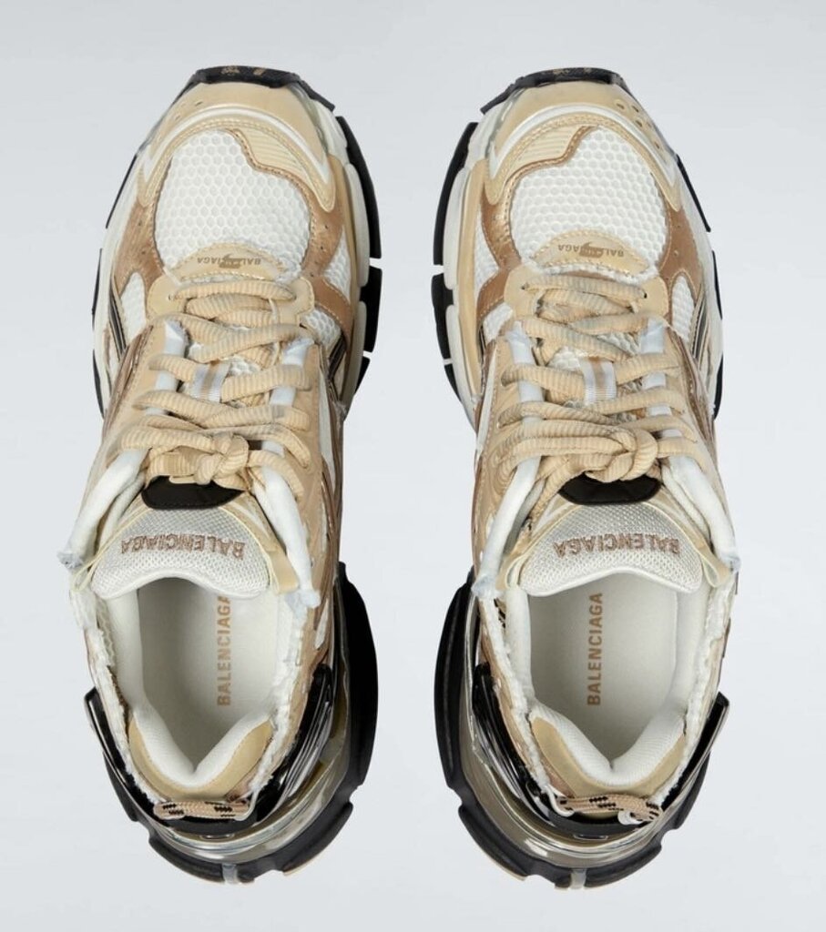 New Balenciaga Runner Brown White size 45