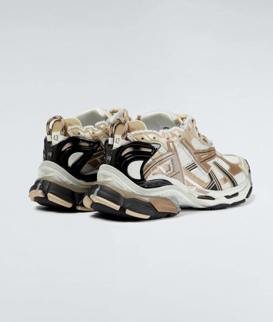 New Balenciaga Runner Brown White size 45