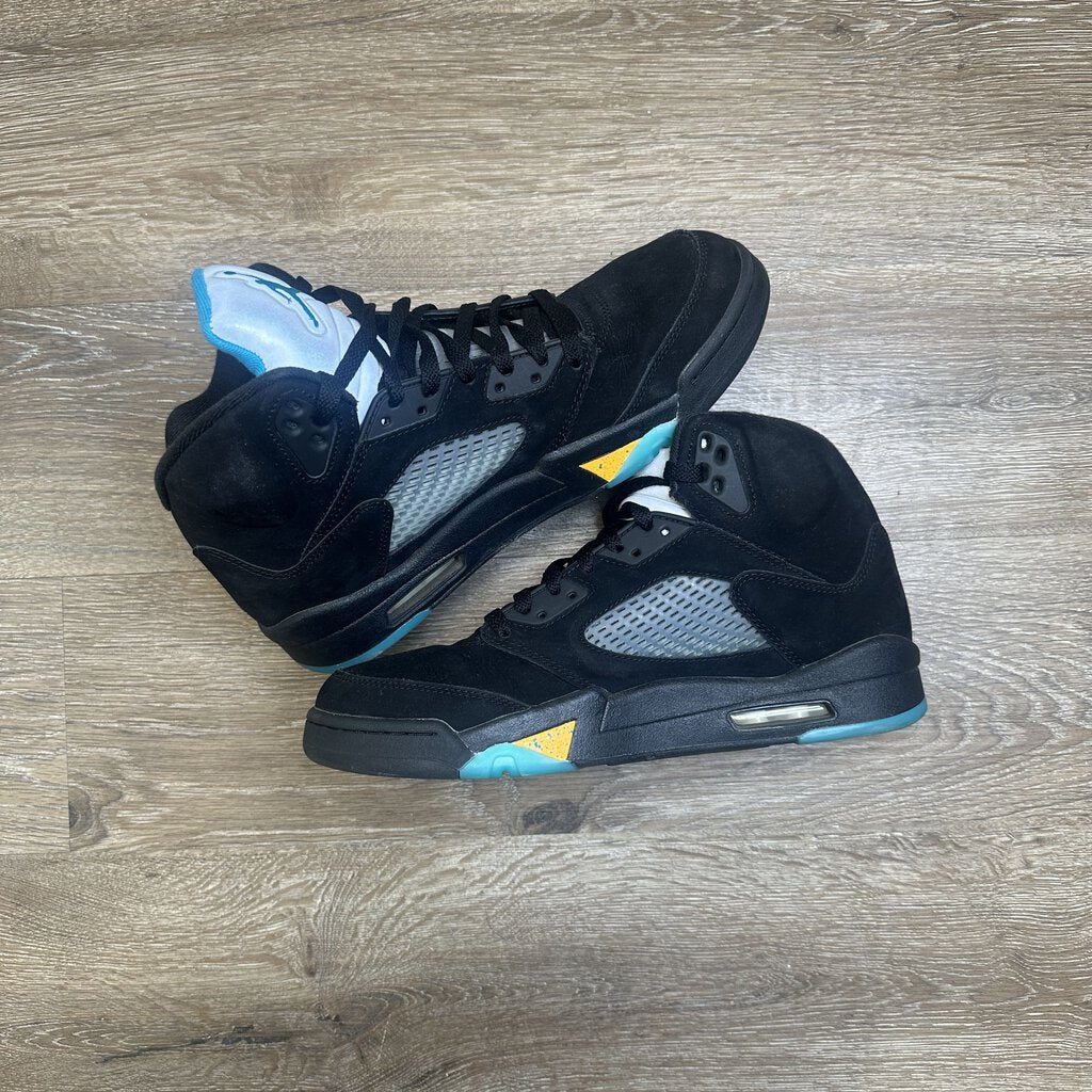 Preowned Jordan 5 Aqua size 10.5