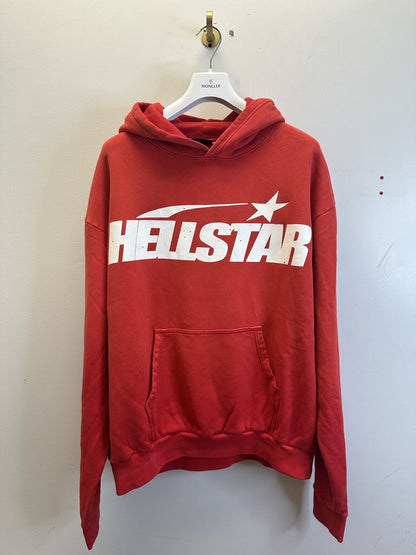 New Hellstar Red Asics Hoodie size XL