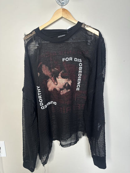 Preowned ERD Transparent L/S size XL