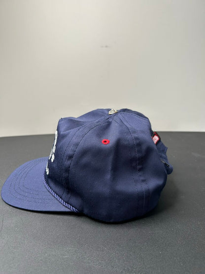 New Chrome Heart Navy Red Cement Hat