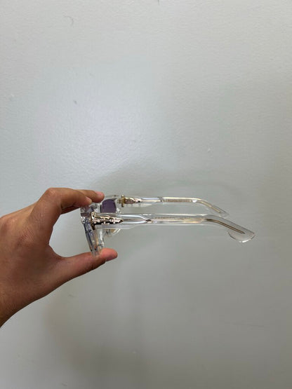 Preowned Chrome Heart Clear Charismadick Frames