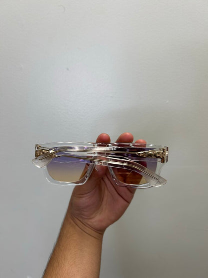Preowned Chrome Heart Clear Charismadick Frames