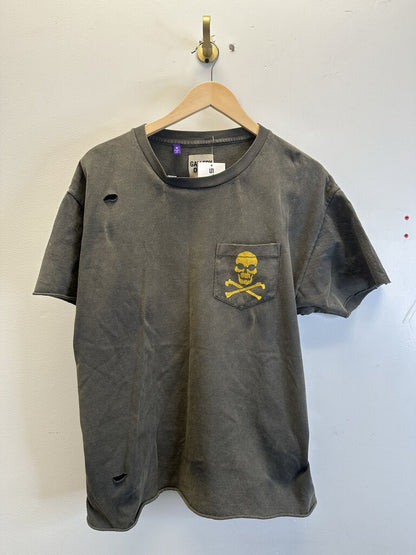 Preowned Gallery Dept Skull Logo Grey Tee size M