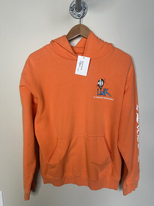 Preowend Chrome Heart Matty Orange Spark Hoodie size L