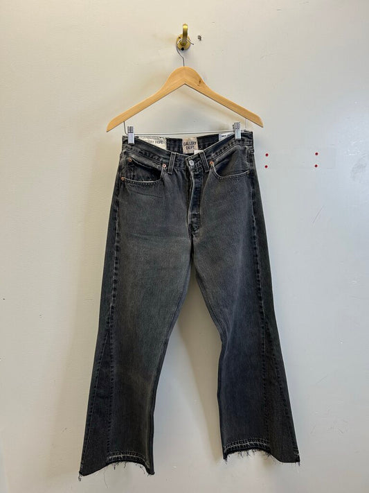 Preowned Gallery Dept Grey Flare Denim Size 30