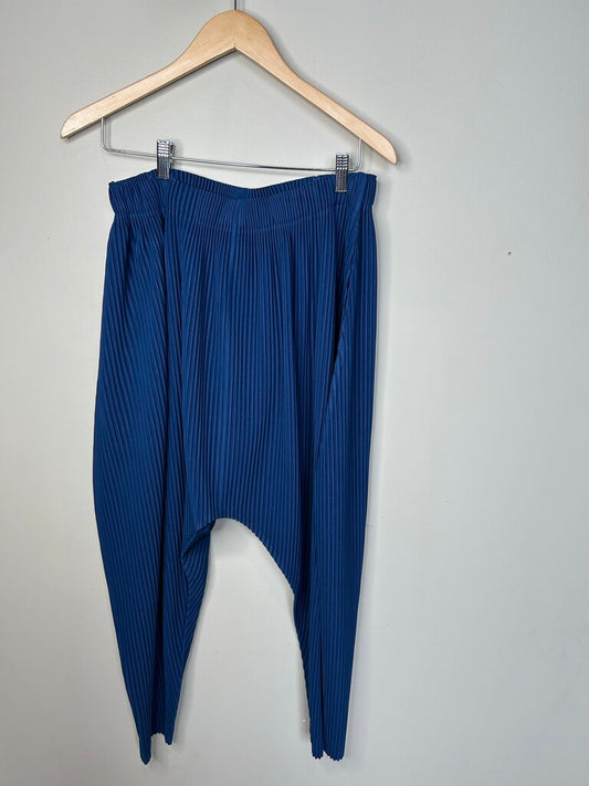 Preowned Issey Miyake Blue Pants size 3 (M/L)