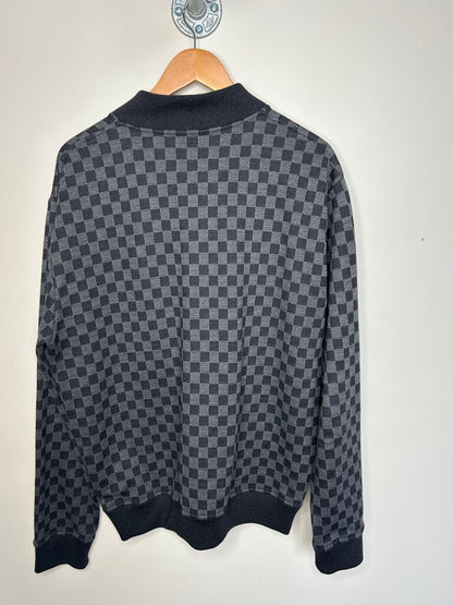 Preowned Louis Vuitton Damier Zip Jacket size L