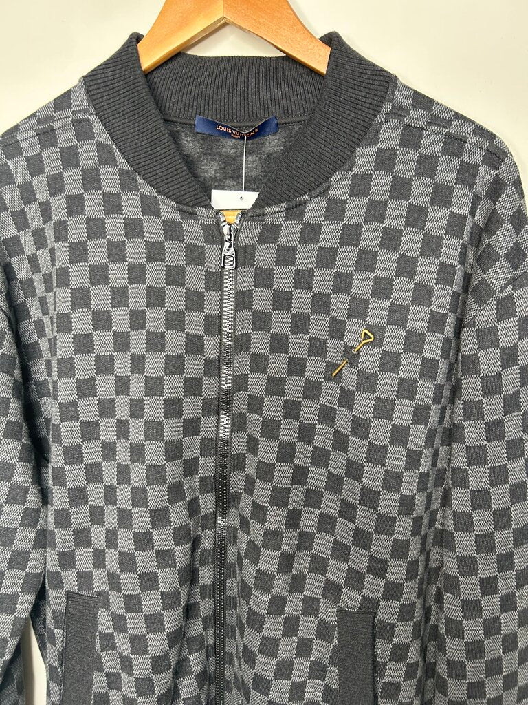 Preowned Louis Vuitton Damier Zip Jacket size L