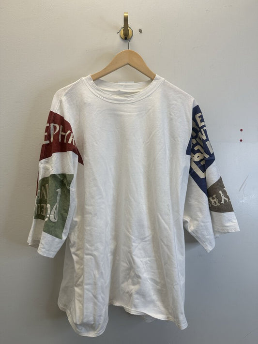 Preowned Kapital Flag White Tee size 3