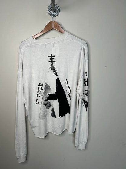 Preowned ERD Neoism White Long Sleeve Size Large