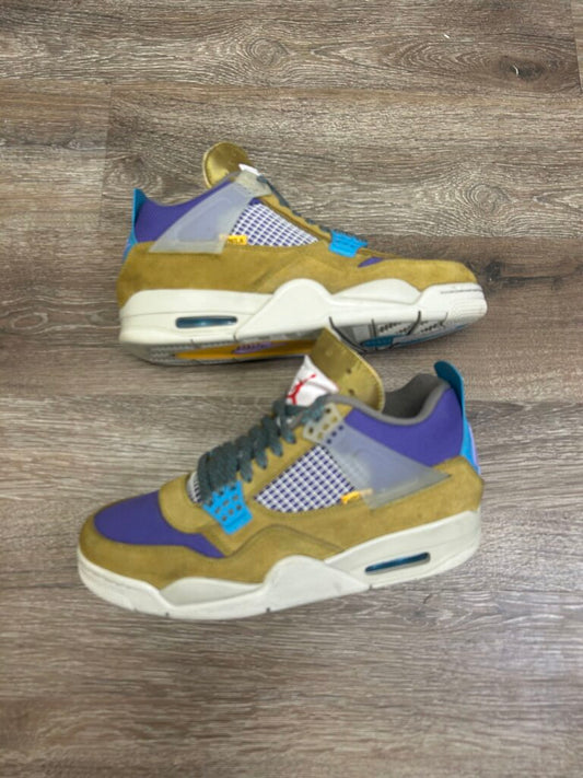 Preowned Jordan 4 Union Desert Moss Size 8.5 (No Box)