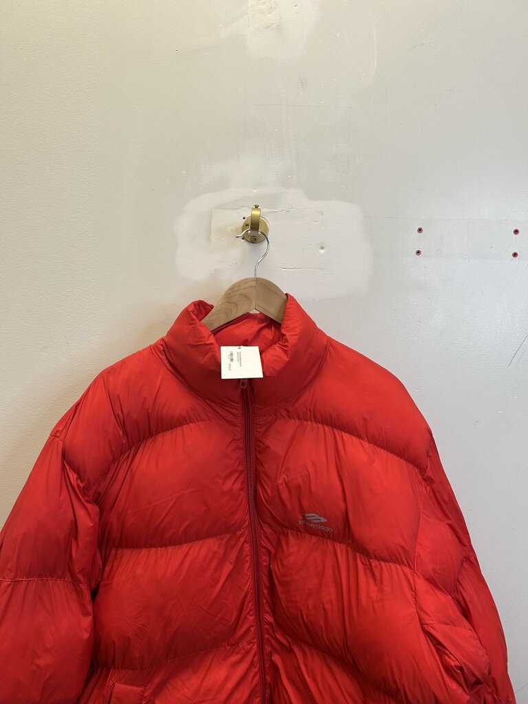 Preowned Balenciaga Ski Jacket Red Sz.44