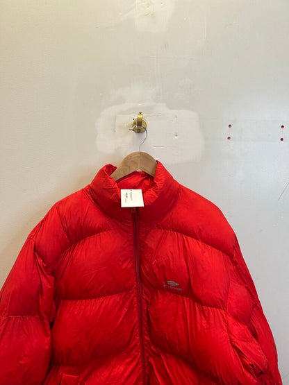 Preowned Balenciaga Ski Jacket Red Sz.44