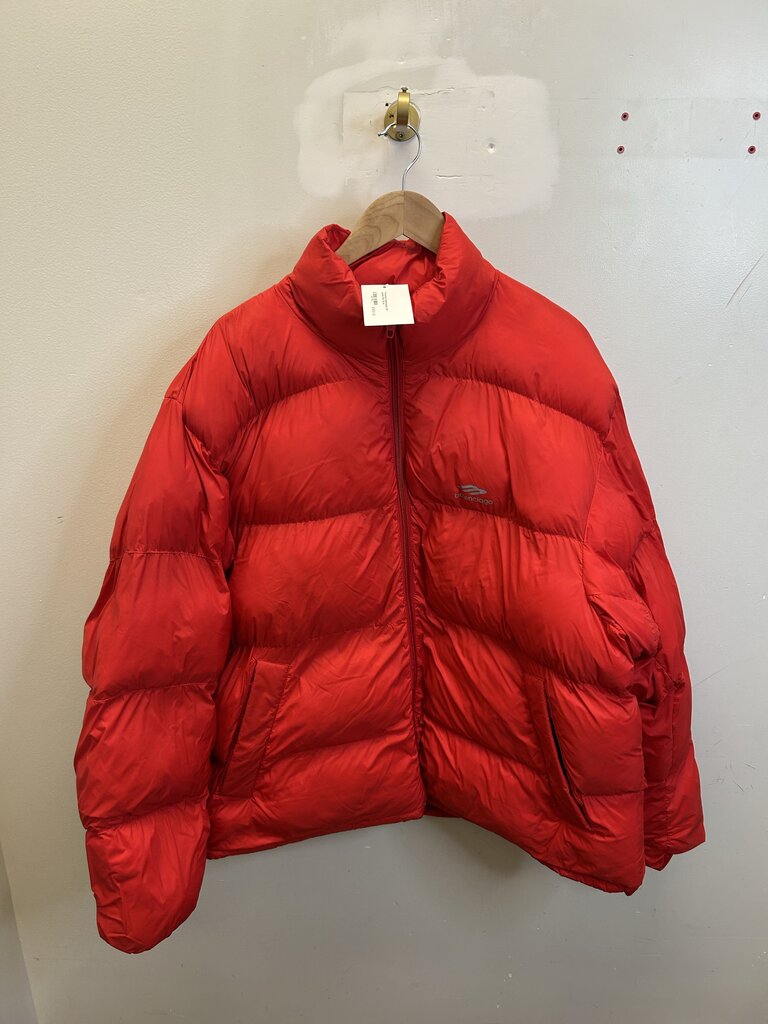 Preowned Balenciaga Ski Jacket Red Sz.44