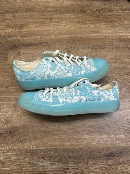 New Converse Blue Snakeskin Low Sz.13