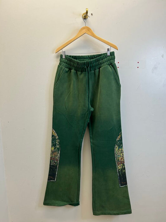New WDW Green Sweatpants Size Medium