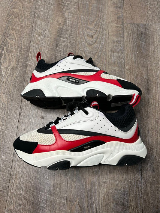 Preowned Dior B22 Red Black White Sz.43