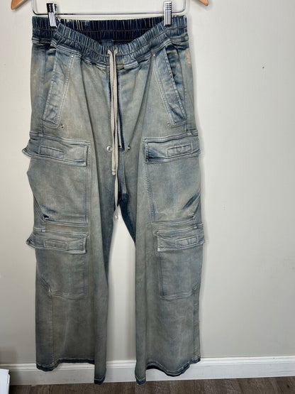 Preowned Rick Owens Bela Cargo Pearl Sz.M