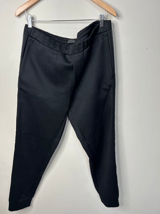 Preowned Prada Black Stripe Pants Size XL