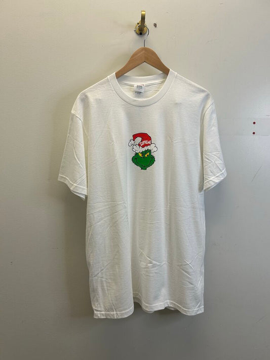 New Supreme Grinch White Tee Size Large