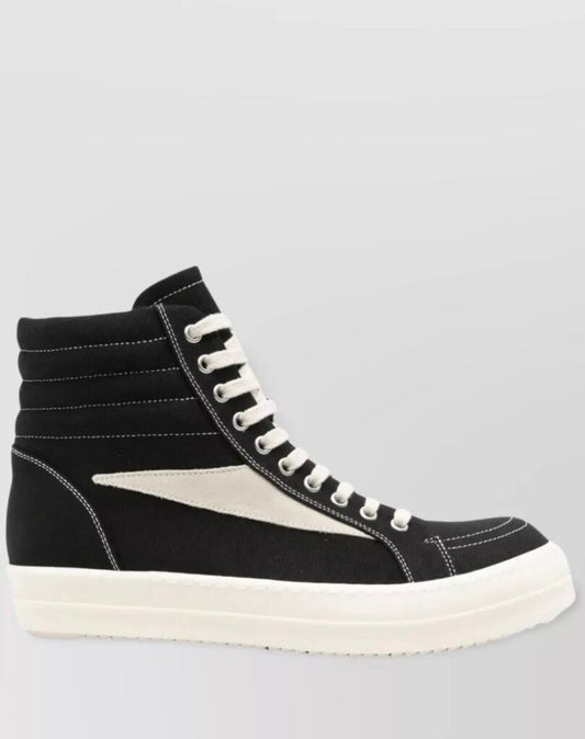 New Rick Owens Vans High Black Size 40