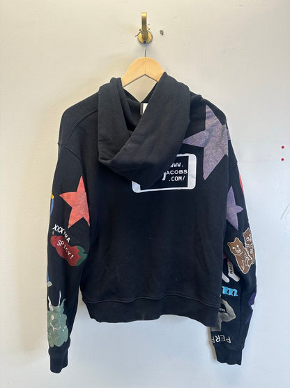Preowned CPFM Marc Jacobs Black Hoodie Size XS