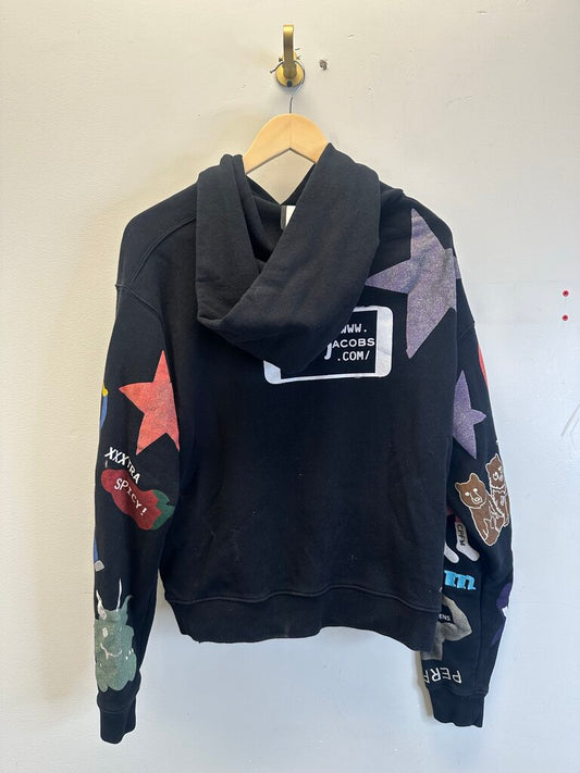 Preowned CPFM Marc Jacobs Black Hoodie Size XS