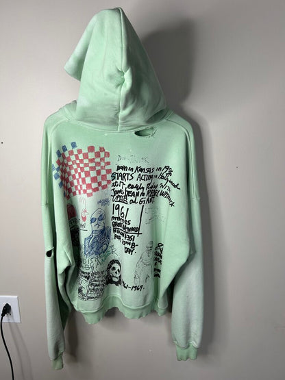 Preowned Paly Son Of Sal Mint Hoodie Size M/L