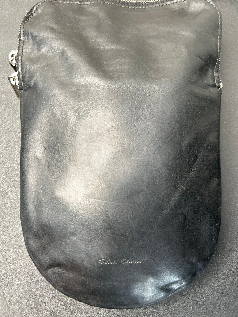 Preowned Rick Owens Black Side Bag