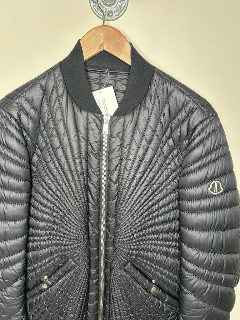 Preowned Rick Owens Moncler Black Jacket Sz.2