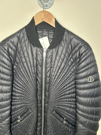 Preowned Rick Owens Moncler Black Jacket Sz.2