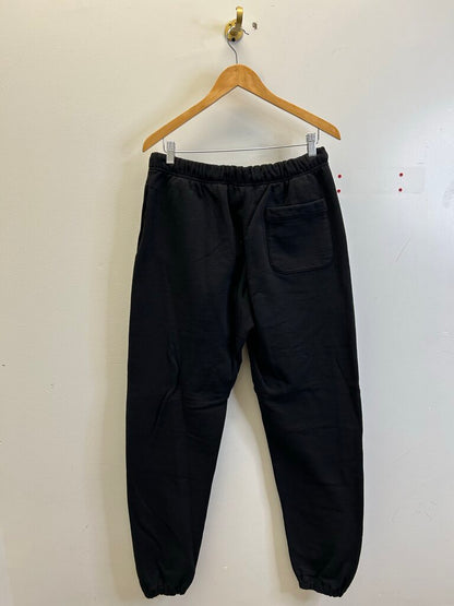 New Saint Michael Heavyweight Black Sweatpants Size Large
