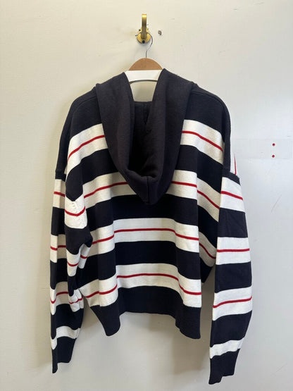 New HMDD Navy Red White Zip up Sz.Medium