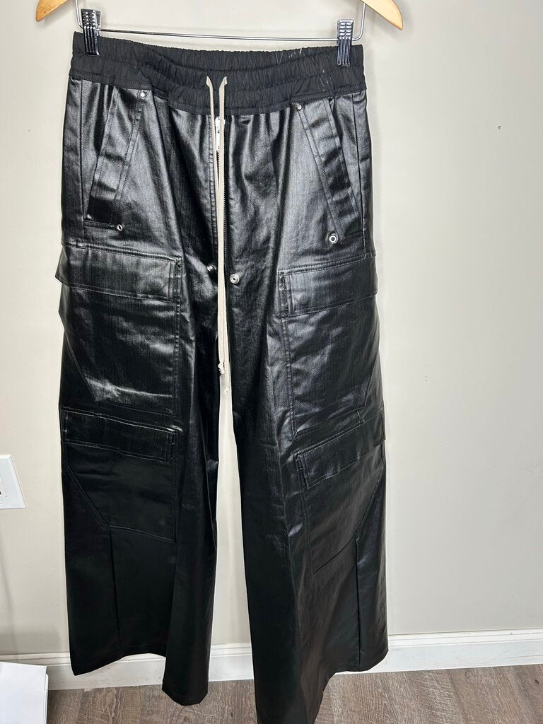 New Rick Owens Bela Wax Denim Double Cargo size M